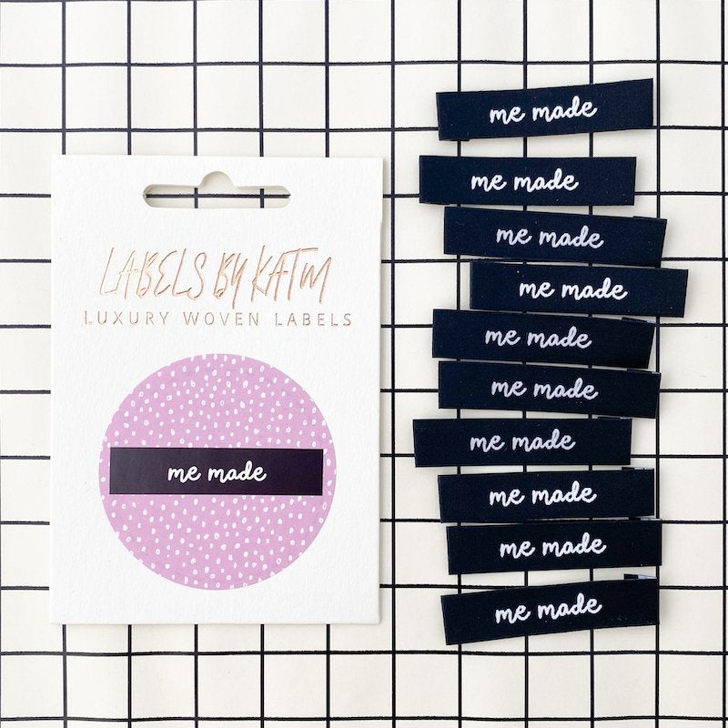 Kylie and the Machine - ME MADE Woven Sewing Labels – Maker's Fabric