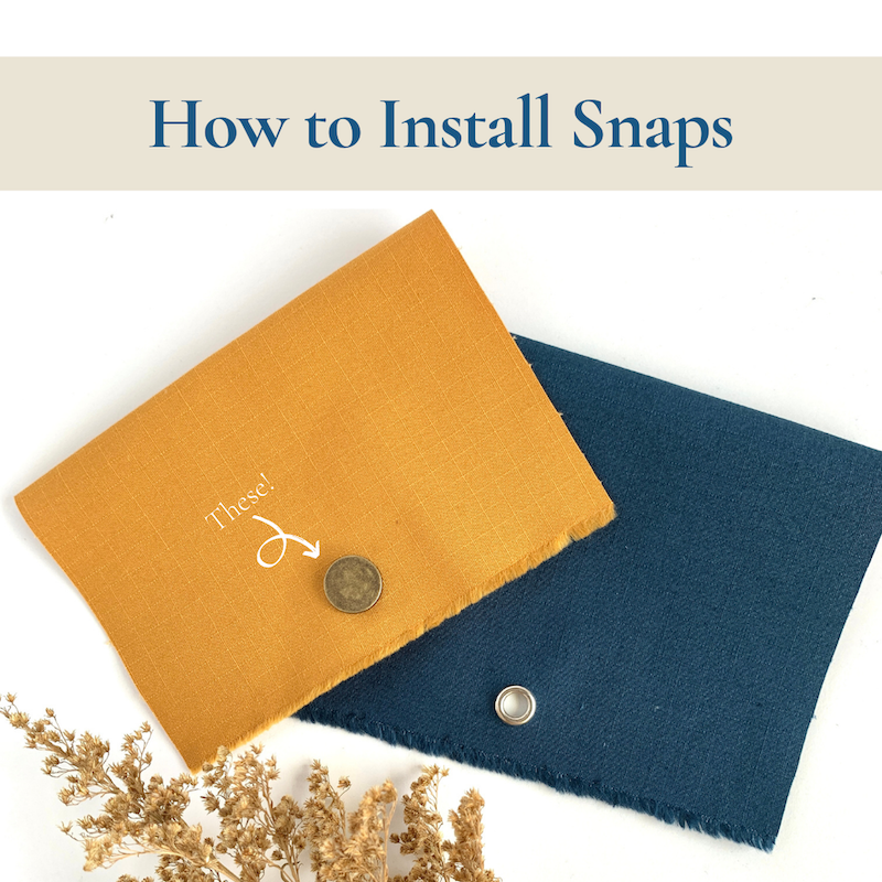 How to Install Snaps Maker's Fabric