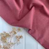 *REMNANT* Cotton Modal Jersey Knit - Dusty Rose (1.02 yards)
