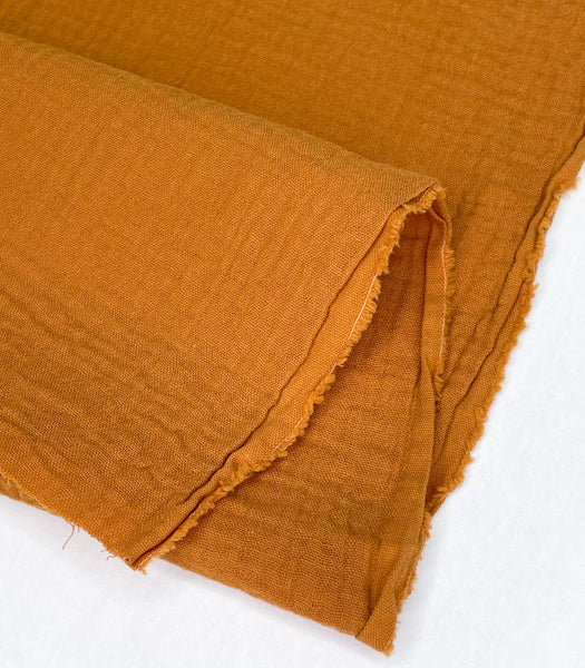 Organic Cotton Double Gauze - Bourbon