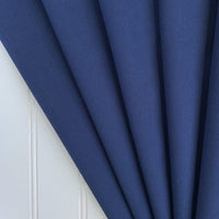 *REMNANT* Softened Japanese Cotton Chino Twill - Navy Blue (1.06 yards)