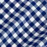 Sparkly Japanese Cotton Gingham - Blueberry