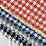 Sparkly Japanese Cotton Gingham - Navy Blue