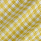 Sparkly Japanese Cotton Gingham - Lemon