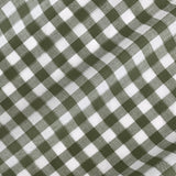 Sparkly Japanese Cotton Gingham - Sage
