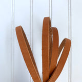 3/8" Full-Grain Leather Strap - Tan