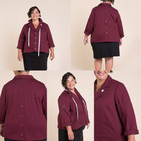 Closet Core Patterns Sienna Maker Jacket (View C) Hardware Kit
