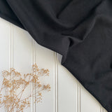 Cotton Modal Jersey Knit - Black