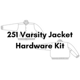 Folkwear Patterns 251 Varsity Jacket Hardware Kit