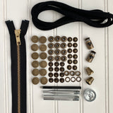 I AM PATTERNS Jacques Raincoat (Classic View) Hardware Kit