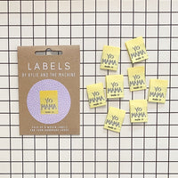 Kylie and the Machine - YO MAMA MADE IT Woven Sewing Labels