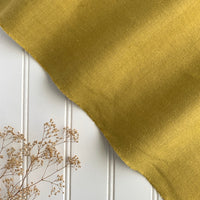 *REMNANT* Japanese Brushed Linen Twill - Dandelion (0.94 yards)