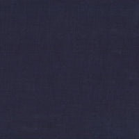 Japanese Brushed Linen Twill - Navy Blue