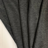 Japanese Tencel Wool Blend Knit Jersey in Dark Heather Gray