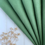 Japanese Washed Midweight Linen (Soft) - Avocado