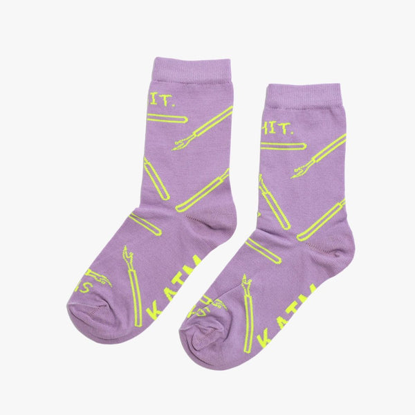 Kylie and the Machine - "Shit" (Seam Ripper) Socks