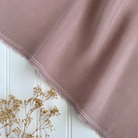 Lyocell Linen Slub Woven - Pink Clay