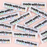 Kylie and the Machine Made With Love And Swear Words Labels