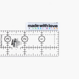 Kylie and the Machine - MADE WITH LOVE AND SWEAR WORDS Woven Sewing Labels