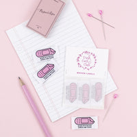 Pink Coat Club - BLOOD SWEAT AND TEARS Woven Sewing Labels