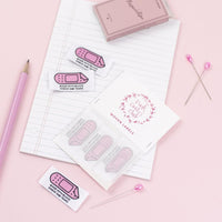 Pink Coat Club - BLOOD SWEAT AND TEARS Woven Sewing Labels