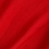 Raw Silk Noil - Ruby Red