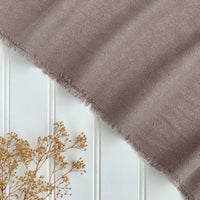 Raw Silk Noil - Taupe Gray