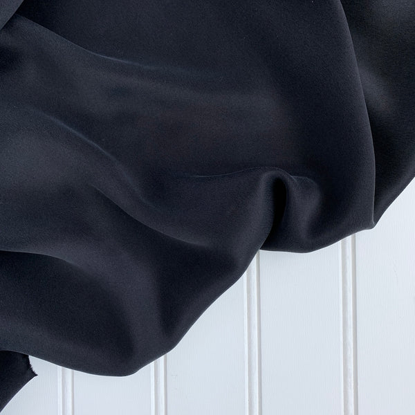 Silk Charmeuse (16mm) - Black