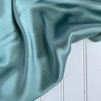 Silk Charmeuse (16mm) - Gunmetal Blue
