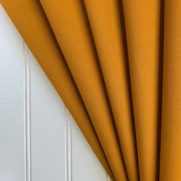 Softened Japanese Cotton Chino Twill - Turmeric