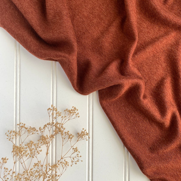 Super Soft Sweater Knit Blend - Chestnut