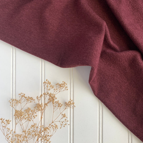 Super Soft Sweater Knit Blend - Shiraz