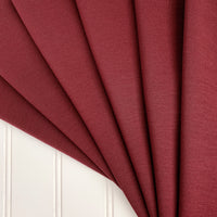 Tencel Lyocell Ponte de Roma Double Knit Jersey - Maroon