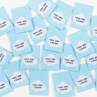 Kylie and the Machine - YOU ARE LOVED Woven Sewing Labels