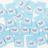 Kylie and the Machine - YOU ARE LOVED Woven Sewing Labels