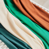 TENCEL™ Modal Derby Ribbed Jersey - Emerald