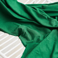 TENCEL™ Modal Derby Ribbed Jersey - Vivd Green