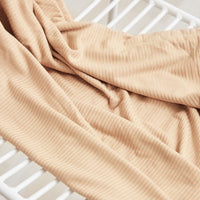 TENCEL™ Modal Derby Ribbed Jersey - Warm Sand