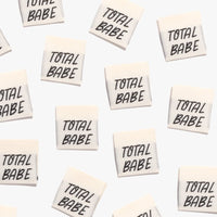 Kylie and the Machine - TOTAL BABE Woven Sewing Labels