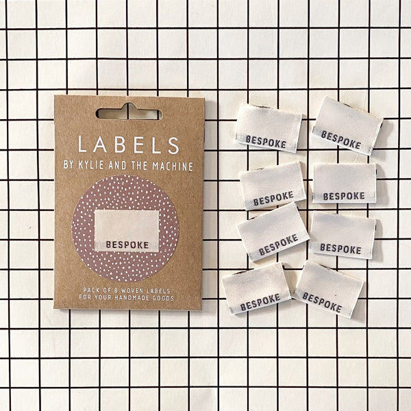 kylie and the machine bespoke labels
