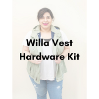 Laela Jeyne Patterns Willa Vest Hardware Kit