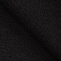Organic Basic Brushed Sweatshirt Fleece - Black