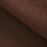 Organic Basic Brushed Sweatshirt Fleece - Dust Brown
