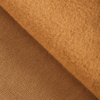 Organic Basic Brushed Sweatshirt Fleece - Mustard