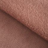 Organic Basic Brushed Sweatshirt Fleece - Old Rose