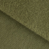 Organic Basic Brushed Sweatshirt Fleece - Olive Green