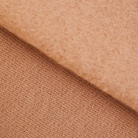 Organic Basic Brushed Sweatshirt Fleece - Orange Sherbert