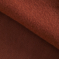 Organic Basic Brushed Sweatshirt Fleece - Sienna