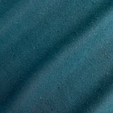 Raw Silk Noil - Canard Blue