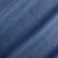 Raw Silk Noil - Steel Blue